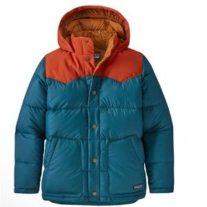Patagonia Kids Jacket - Teal and Orange